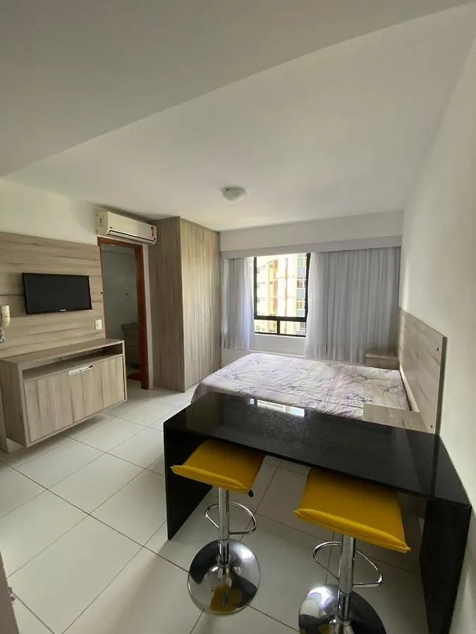 公寓 Golden Point Apartamento Em 累西腓